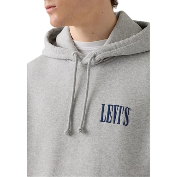 Levis Herr Drop Shoulder Regular Hoodie med Dragsko