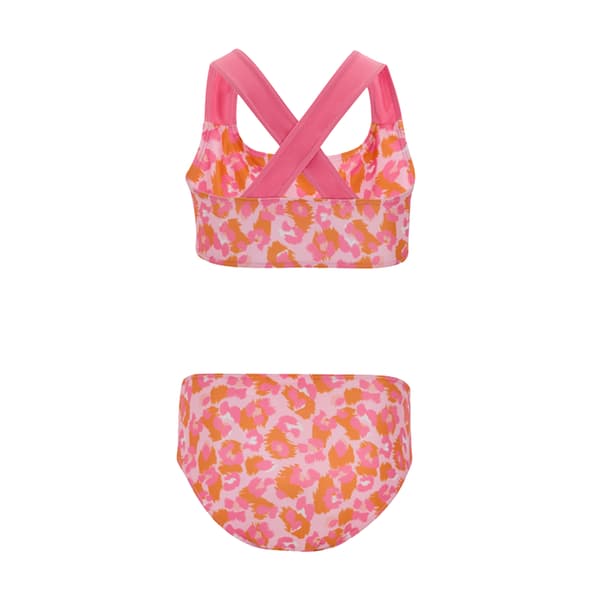Regatta Flickor Dakaria III Leopardmönstrad Bikini Set
