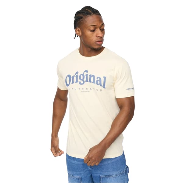 Crosshatch Tranplex T-shirt för män (5-pack)