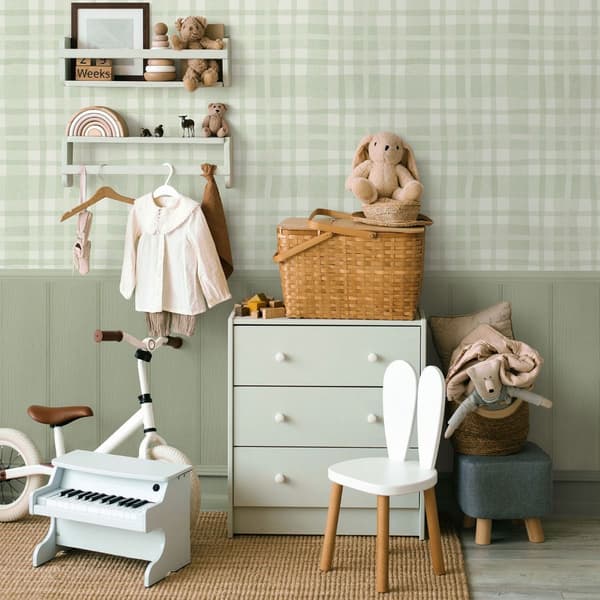 Holden Décor Ivy Plaid Wallpaper
