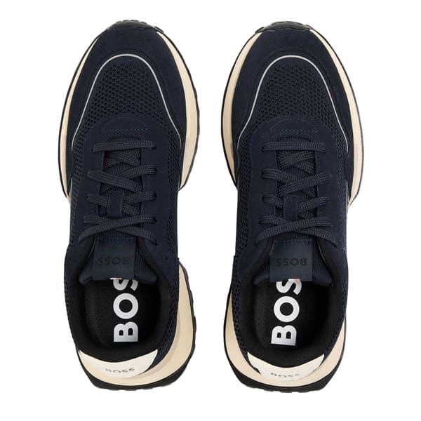 Boss Mens Jonah Suede Trainers