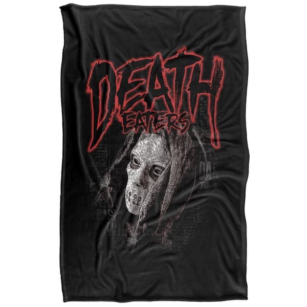 Harry Potter Death Eater Face Soft Touch Blanket
