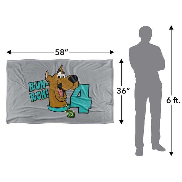 Scooby Doo Ruhroh! I´M 4 Blanket