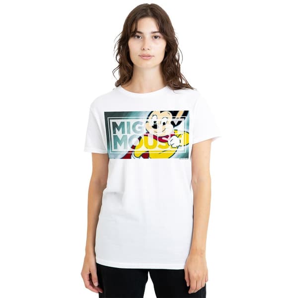 Mighty Mouse Unisex Aikuisten Mighty Rectangle T-paita