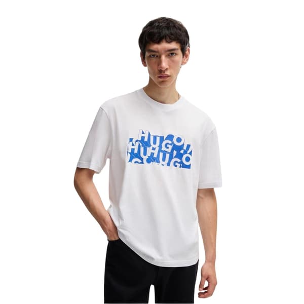 Hugo Herr Repeat Logo Regular T-shirt