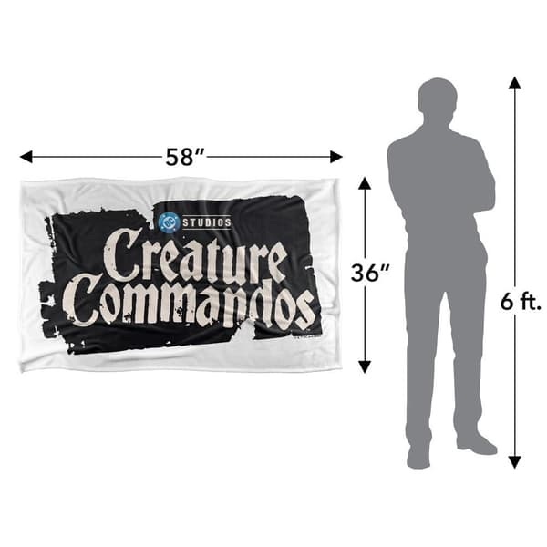 Creature Commandos Fleece Blanket