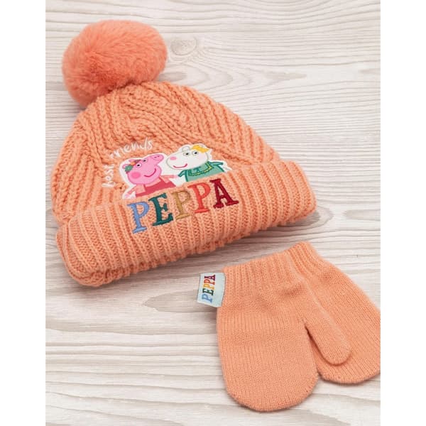 Peppa Pig Barn/Barn Mössa Och Handskar Set