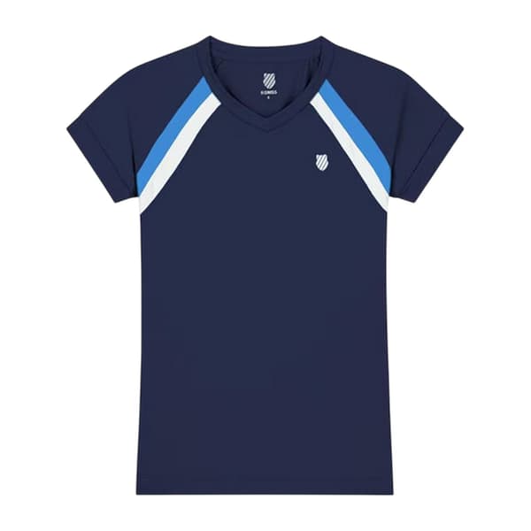 K-Swiss Dam/Dam Core V-ringad T-shirt