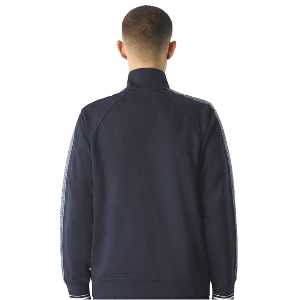 Pretty Green Herr Eclipse Paisley Tejpade Raglan Träningströja