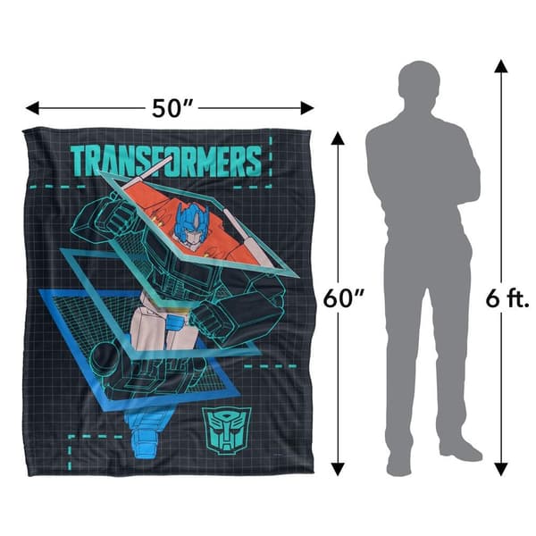 Transformers Schematic Optimus Prime Blanket