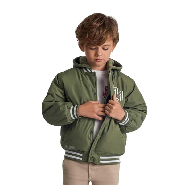 Minoti Boys Embroidered Baseball Varsity Jacket