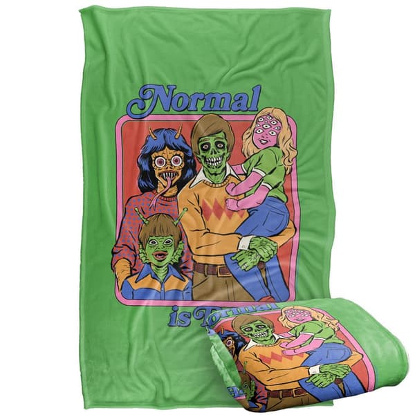 Steven Rhodes Normal Is Boring Soft Touch Blanket