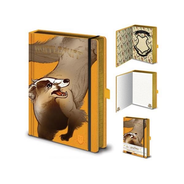 Harry Potter Indviklede huse Hufflepuff A5 notesbog