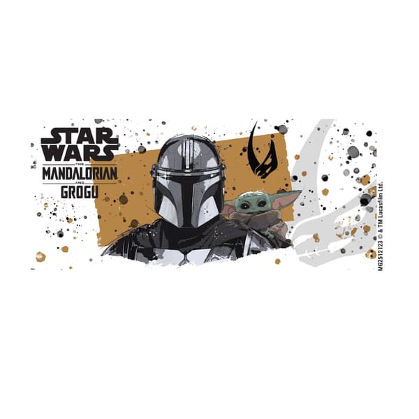 The Mandalorian & Grogu Clan Mug