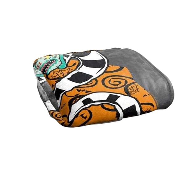 Beetlejuice Soft Touch Sandworm Blanket