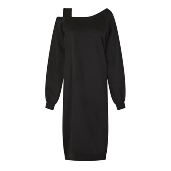 Vero Moda Dam Gina Off-Shoulder Sweatshirtklänning