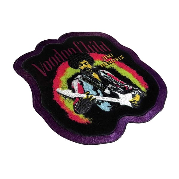 Jimi Hendrix Voodoo Child Woven Patch