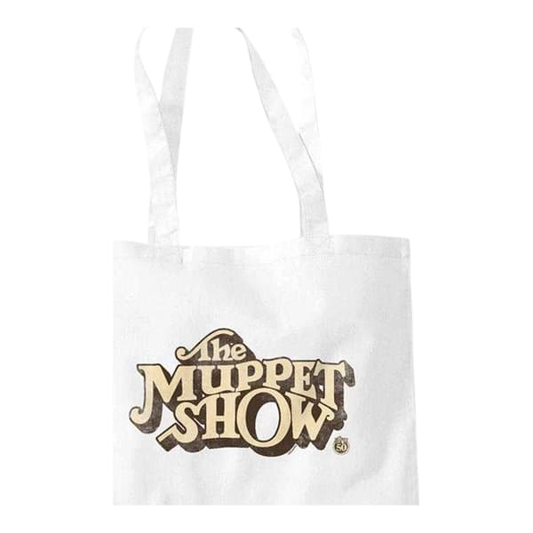 Muppet Show 50-vuotislogo kangaskassi