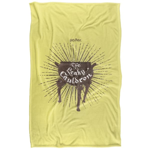 Harry Potter The Leaky Cauldron Soft Touch Blanket