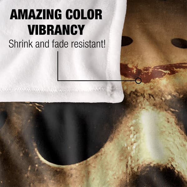 Friday The 13th Mask Blanket