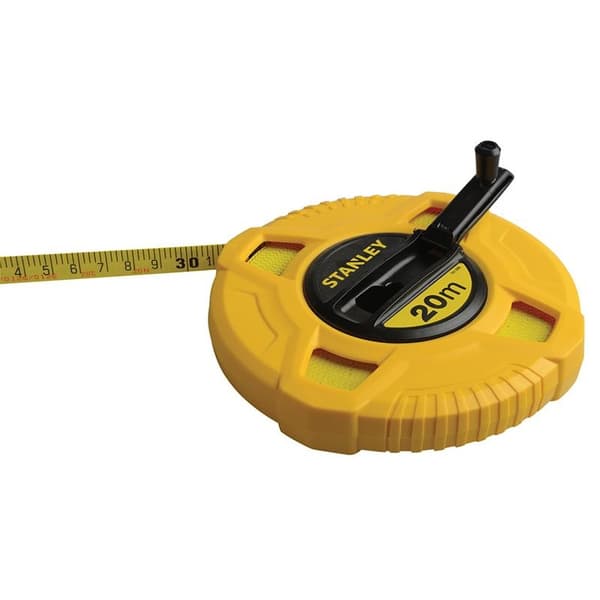 Stanley Hand Tools Closed Case Fibreglass Long Tape