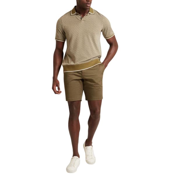 Ted Baker Herr Geometrisk Regular Pikétröja