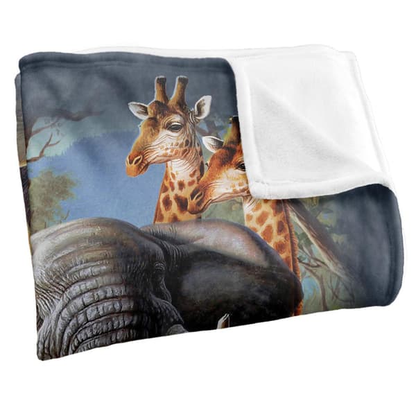 JQ Licensing Cf-Jp Silky Animals Supersoft Blanket