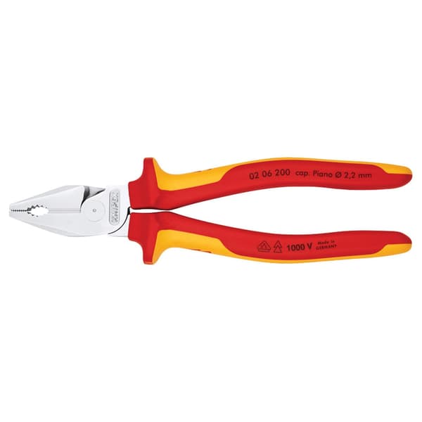 Knipex VDE-yhdistelmäpihdit, suuri vipuvoima