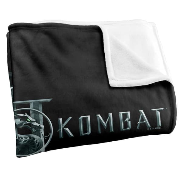 Mortal Kombat 2 Logo Soft Touch Blanket