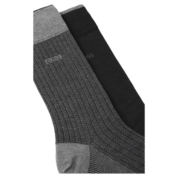 Boss Herr Merceriserade Bomullsstrumpor (2-pack)