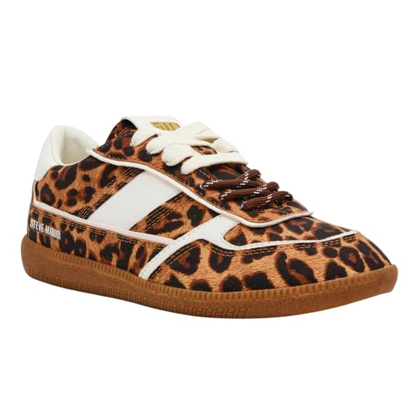 Steve Madden Dam Augustine Leopardmönstrade Träningsskor
