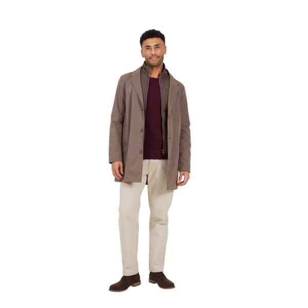 Brave Soul Mens Double Layer Overcoat