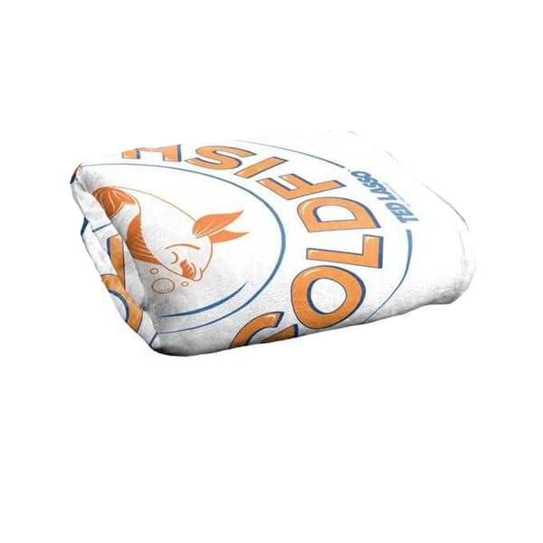 Ted Lasso Be A GoldFish Text Soft Touch Blanket