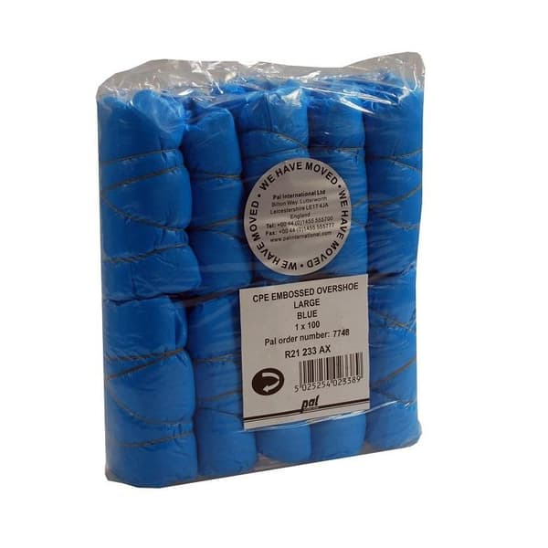 Engångsöverdragsskor 100-pack