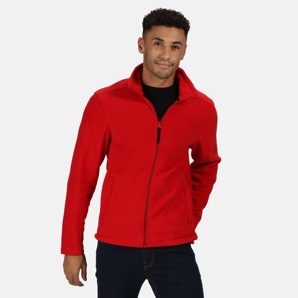 Regatta Professional Herre Plain Micro Fleece Full Zip Jacket (Layer Lite)