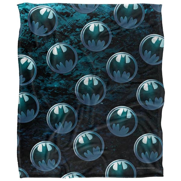 Batman Repeat Logo Blanket