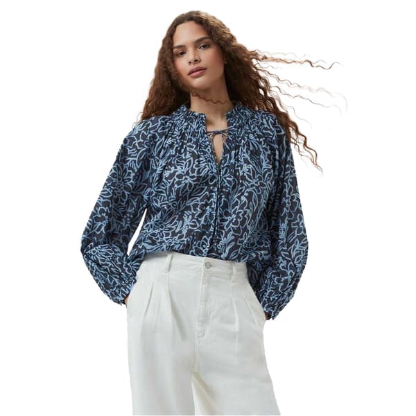 French Connection Blus med blomstermönster för dam