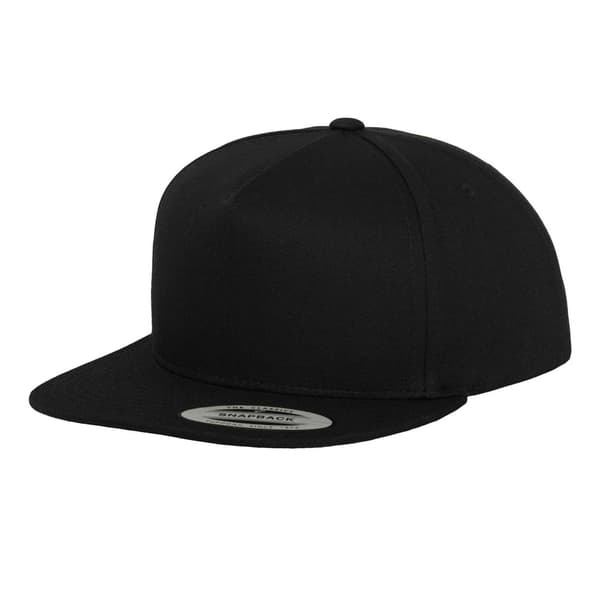 Flexfit 5 Panel Cotton Twill Snapback Keps