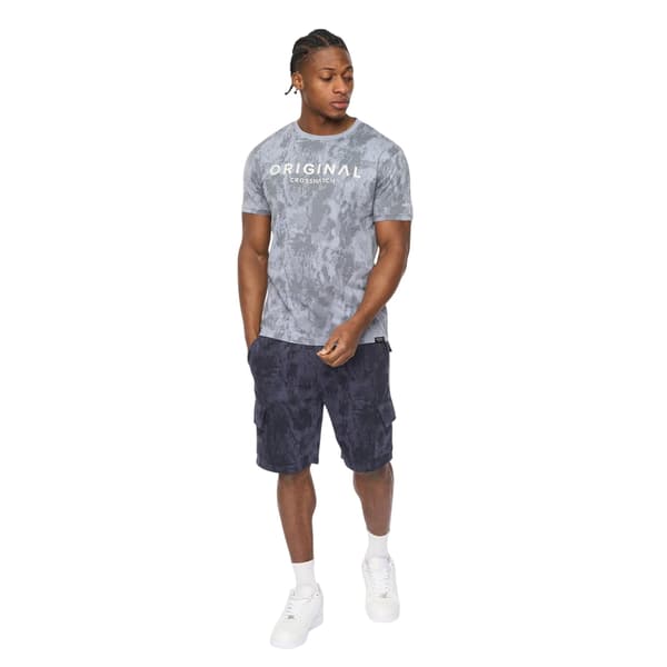 Crosshatch Herr Bardon Camo Cargo Shorts