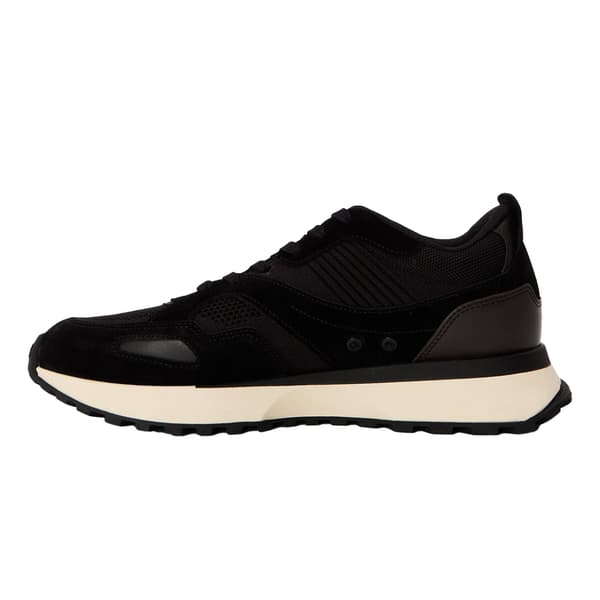 Boss Mens Jonah Run Leather Trainers