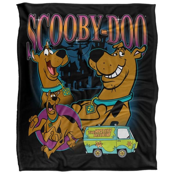 Scooby Doo Bootleg Soft Touch Blanket