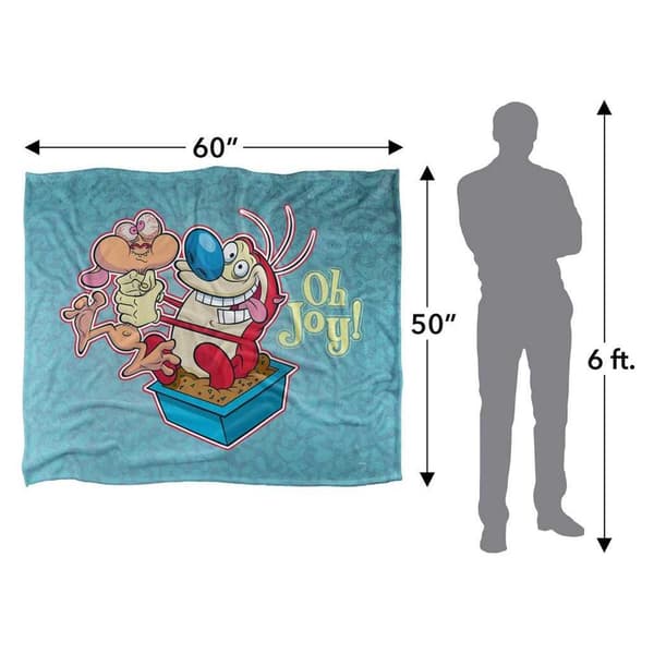 Ren & Stimpy Oh Joy Silky Supersoft -peitto