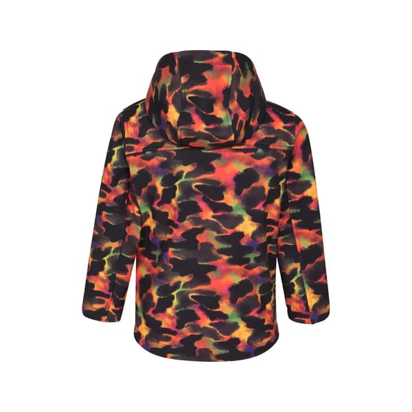 Mountain Warehouse Barn/Kids Exodus Abstract Camo Soft Shell Jacka