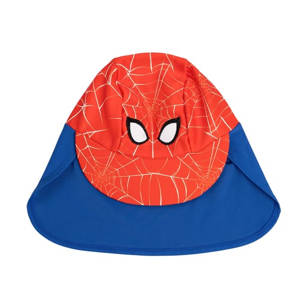Spider-Man Boys Face Curved Peak Fitted Cap