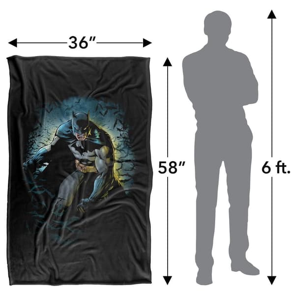 Batman Bat Cave Soft Touch Blanket