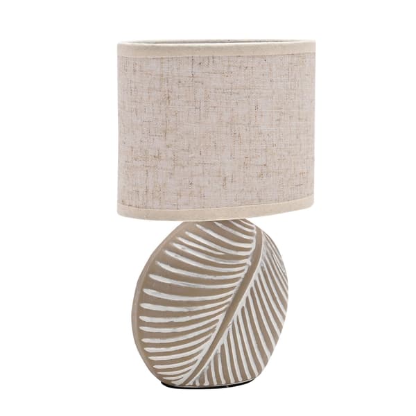 Hestia Natural Circle Leaf -lamppu - 24cm