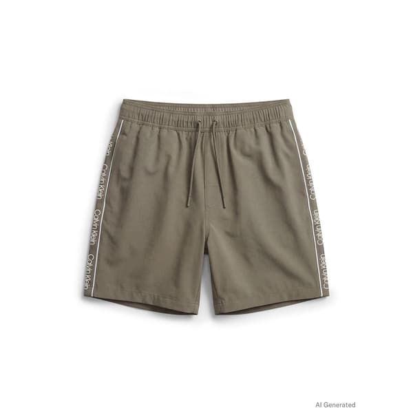 Calvin Klein Badshorts med logotyp för män