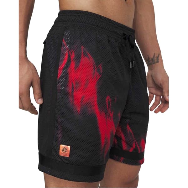Under Armour Herr Flames Basketshorts