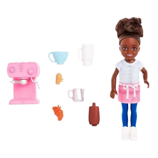 Barbie randig stranddocka (2-pack)
