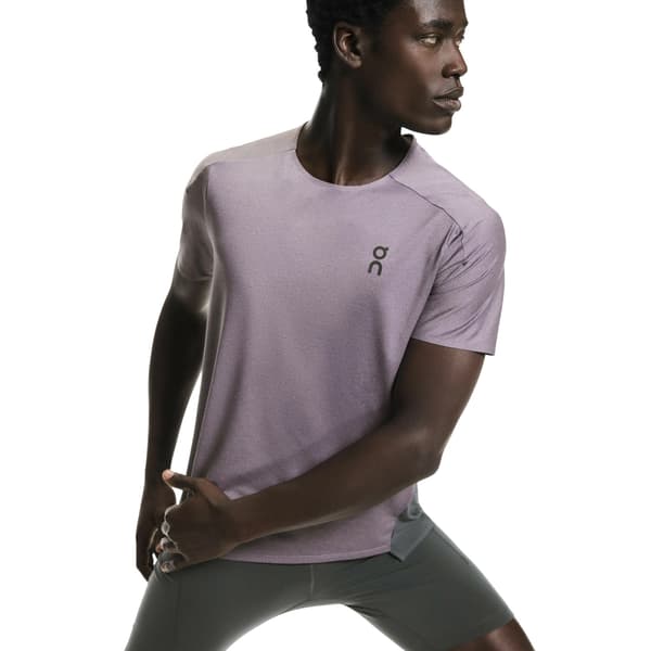 On Mens Performance Short-Sleeved Running Top